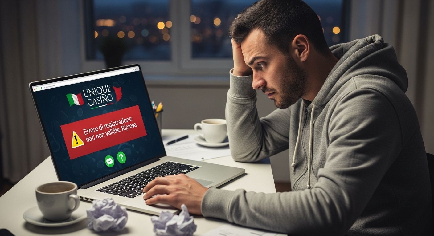 Risoluzione dei problemi di registrazione registration problem